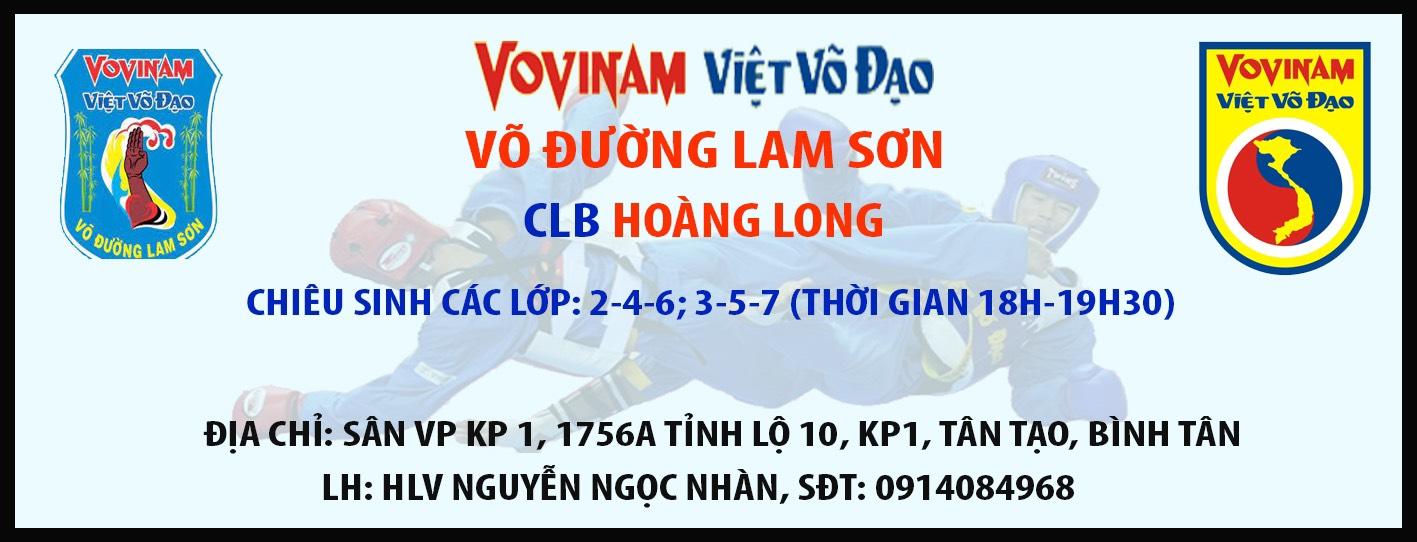 CLB Vovinam Hoàng Long, P. Tân Tạo, Q. Bình Tân